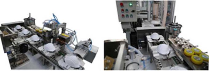 πλήρη αυτόματα μηχανήματα για τη μάσκα μασκών προσώπου n95 που κατασκευάζει τους κατασκευαστές μηχανών την αυτόματη μηχανή μασκών φλυτζανιών