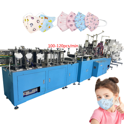 100-120 pcs/min France  American Global co insurance   kn95 baby mask machine children mask machine