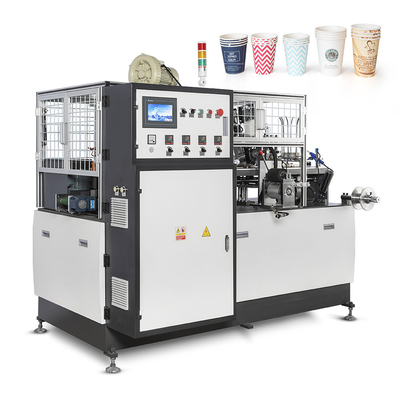 High Speed Edible Coffee Cup Making Machine Paper Cardboard Boba Cup Sealing Machine